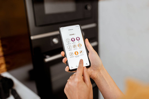 Controlling smart kitchen appliance with mobile application - Fotó, kép