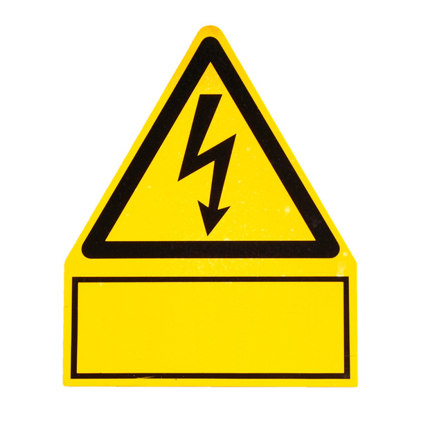Niebezpieczeństwo śmierci Elektryczny szok - Zdjęcie, obraz