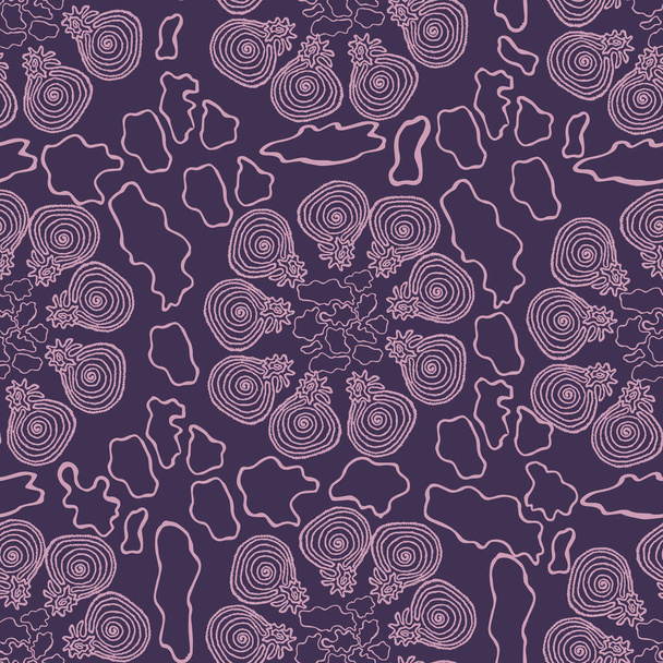 Abstraktní jasný hladký květinový vzor. Design pro obaly papír, tapety, obaly, pozadí, potisk textilu - Fotografie, Obrázek