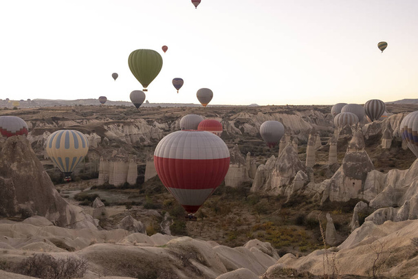 Cappadocia balloon trip in Turkey - Foto, imagen
