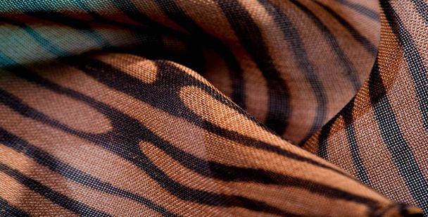 texture, background, pattern, wallpaper. brown silk fabric pattern. This medium-weight rayon fabric has a nice shine with slight color variations. Perfect for adding elegance to your designs. - Photo, Image