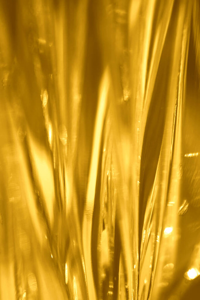 Soyut dinamik altın bulanık yumuşak odaklı lüks geçmişe dönük fütürist tekno fon - Fotoğraf, Görsel