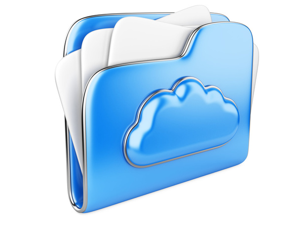 cloud storage concept 3d icon - Fotografie, Obrázek