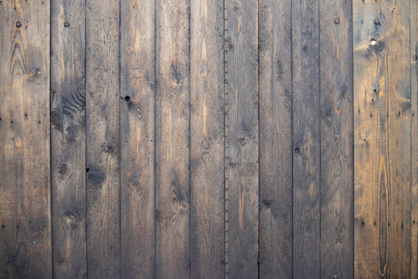 Fond en bois brun, texture, panneaux verticaux enduits d'huile
 - Photo, image