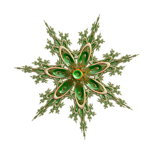 ornamental rosette shape decoration   - Foto, Imagem