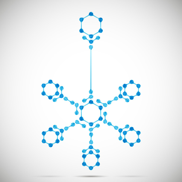 estructura molecular
 - Vector, imagen