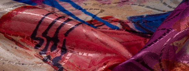 texture, fond, motif, papier peint, carte postale, affiche, tissu de soie avec une palette d'artiste peinte, couleurs vives, couleurs, imagination effrénée
 - Photo, image