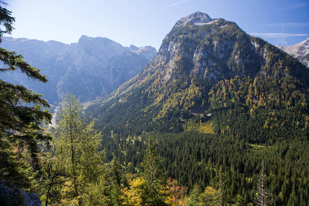 scenic view of majestic alps landscape - Foto, Bild