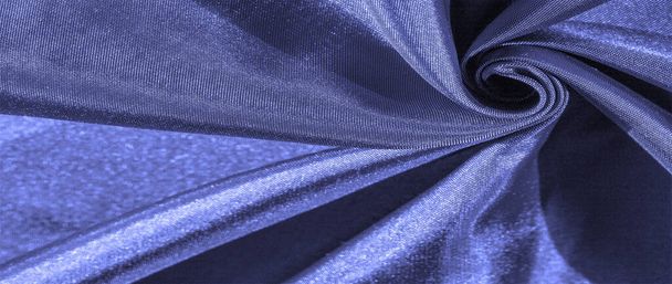 Текстура тла, візерунок, синя шовкова тканина, декоративний дизайн
. - Фото, зображення