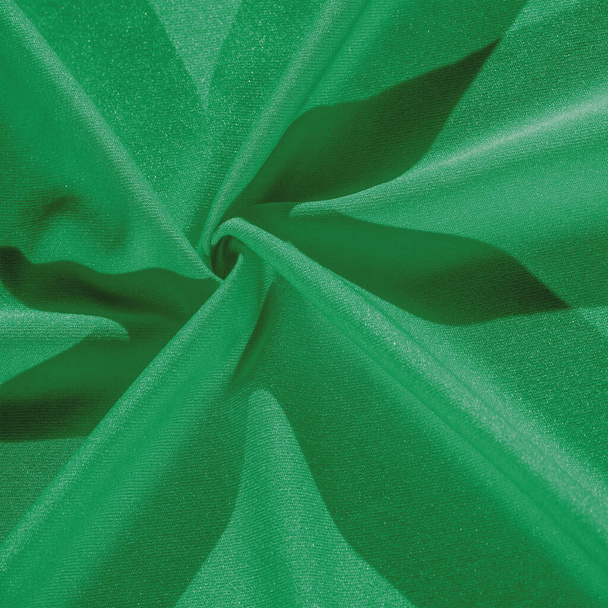 Textura, fundo, tecido de seda, xale de mulher verde Conveniente para seus projetos, o design de cartões de parede - Foto, Imagem