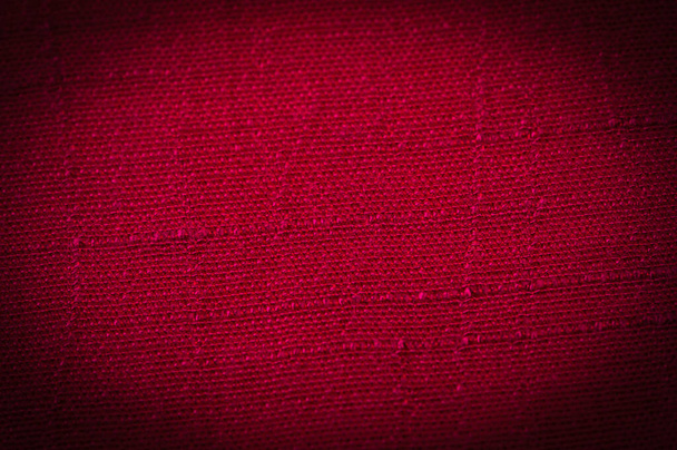 The texture pattern of the background, decor ornament, silk dense fabric of red cent, you can make (something) look more attractive by adding decorative elements. - Photo, Image