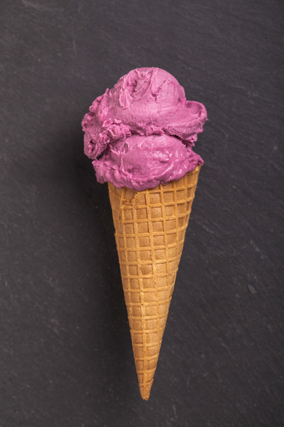 Ice cream cone - Stock Image - Photo, Image