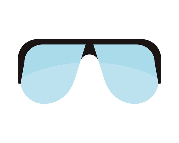 goggles protection glasses isolated icon - Vector, Image