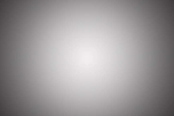 abstract white gradient background with grey shadow light and soft bright, gray color studio texture and smooth blank paper or simple empty wall - Photo, Image