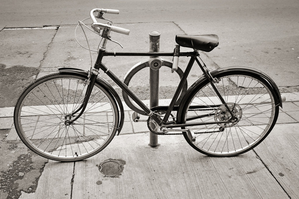 Bicicleta vintage velha
 - Foto, Imagem