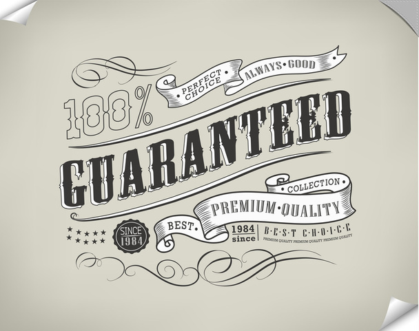 Collection of Premium Quality Labels - Vector, afbeelding