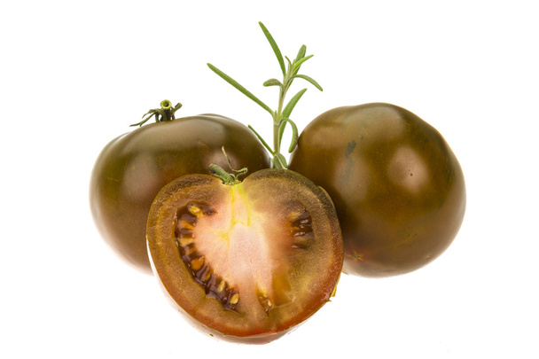 -siyah Kumato domates - Fotoğraf, Görsel