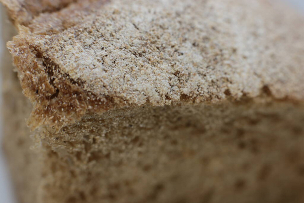 Makro fotoğraf arkaplanı taze ekmek - Fotoğraf, Görsel