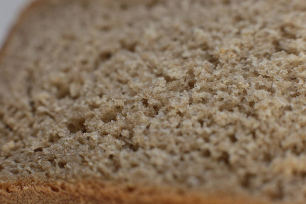 Makro fénykép háttér friss kenyér - Fotó, kép