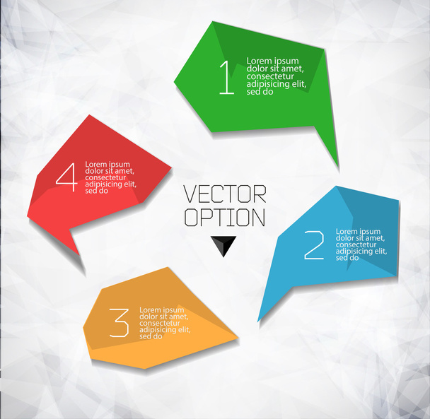 Vector Sample background for options - Wektor, obraz