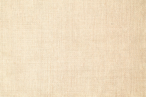 Natural linen material textile canvas texture background - Foto, imagen