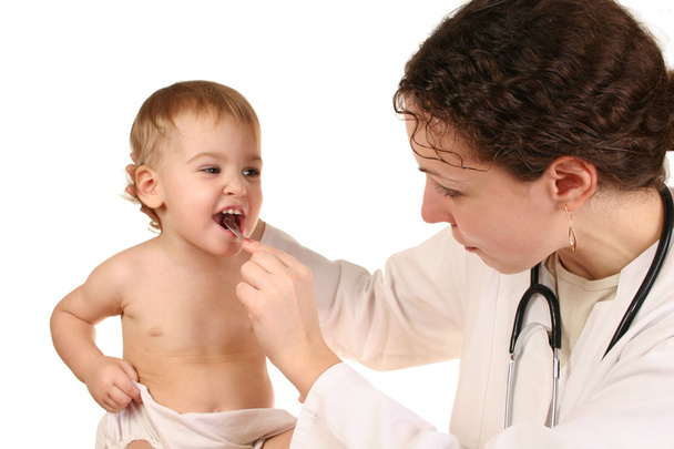 Doctor with baby 2 - Fotografie, Obrázek