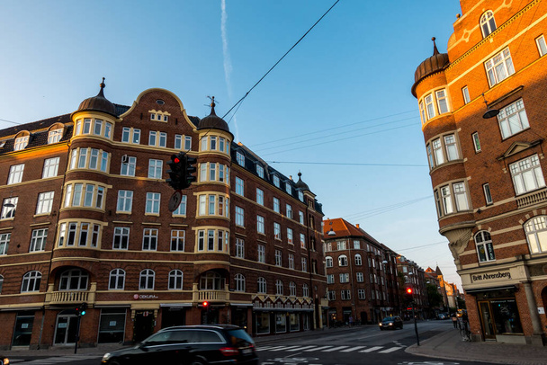 Copenhagen City, Denmark, Scandinavia. Beautiful summer day - Foto, afbeelding
