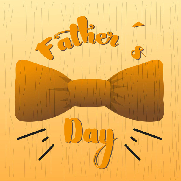 Happy fathers day card - Vettoriali, immagini