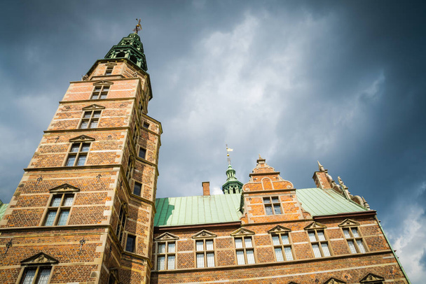 Kodaň, Dánsko - 24. července2019. Krásný hrad Rosenborg v Kodani - Fotografie, Obrázek
