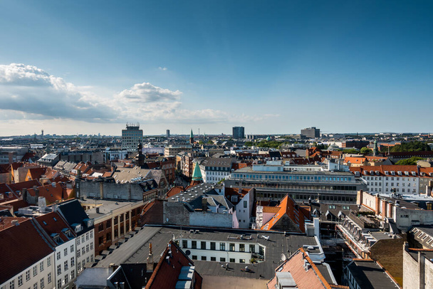 Copenhagen City, Denmark, Scandinavia. Beautiful summer day - Фото, зображення