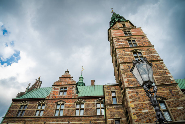 Όμορφο κάστρο Rosenborg στην Κοπεγχάγη - Φωτογραφία, εικόνα