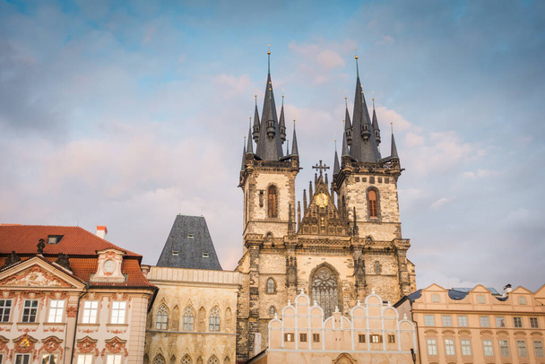 Praga, Repubblica Ceca - 21 settembre 2019.Antica architettura della magnifica Praga
 - Foto, immagini