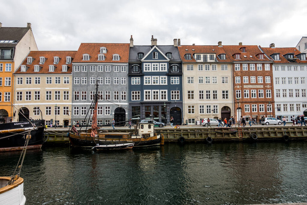 Copenhague, Dinamarca - 18 de julio de 2019. Hermosa arquitectura de Copenhague, viajar por Copenhague
 - Foto, imagen