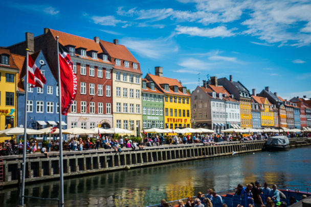 Belle architecture de Copenhague, voyager autour de Copenhague - Photo, image