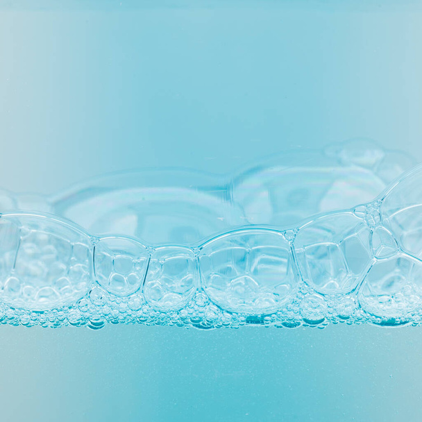 abstrato líquido bolhas de sabão fundo
 - Foto, Imagem