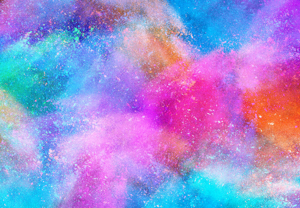 Renkli arkaplan, renk pudrası  - Fotoğraf, Görsel