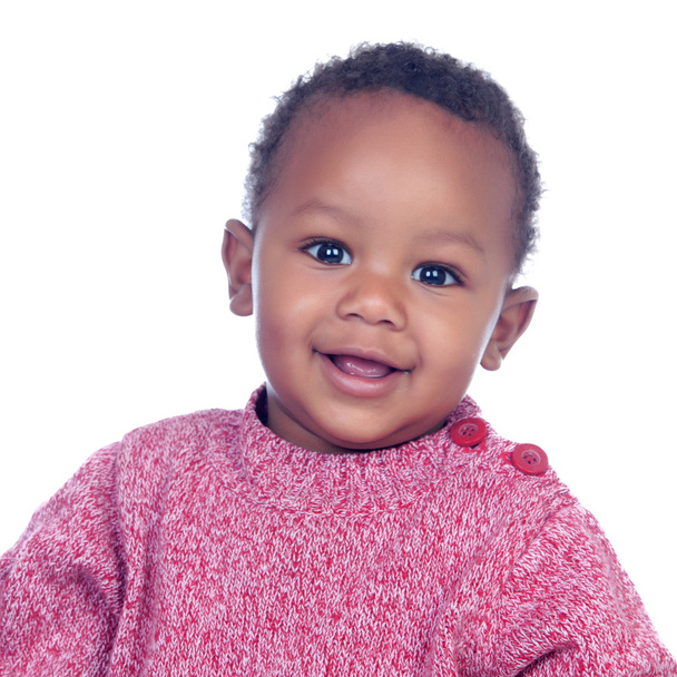 Adorable african baby smiling - Photo, Image