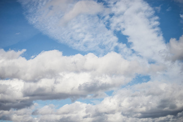 View of beautiful cloudy sky texture - Foto, Imagem