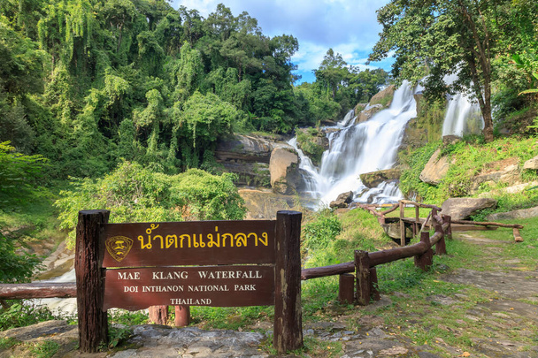 Mae Klang Waterfall, Doi Inthanon National Park, Chiang Mai, Thailand - Photo, Image