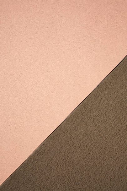 Pink color and Brown colour Cement texture wall, Stucco wall, Concrete background, stone rough surface, For interior and exterior building concept - Photo, Image