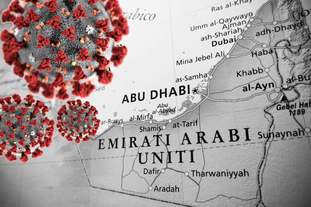 Condiciones epidémicas en la zona de los Emiratos Árabes Unidos
 - Foto, Imagen