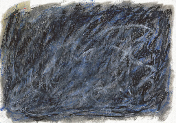 Abstract background of hand painted oil pastel on sketch paper - Photo, image