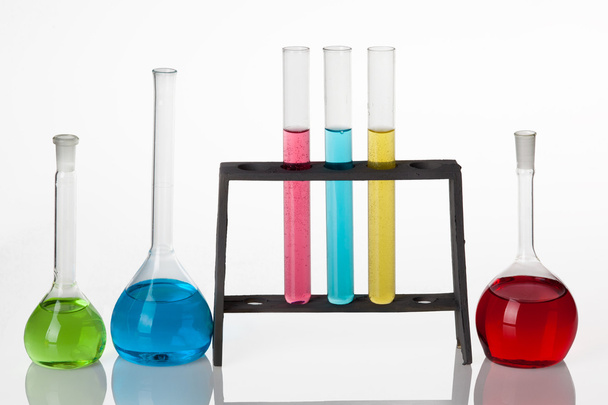 Laboratory glassware - Фото, изображение