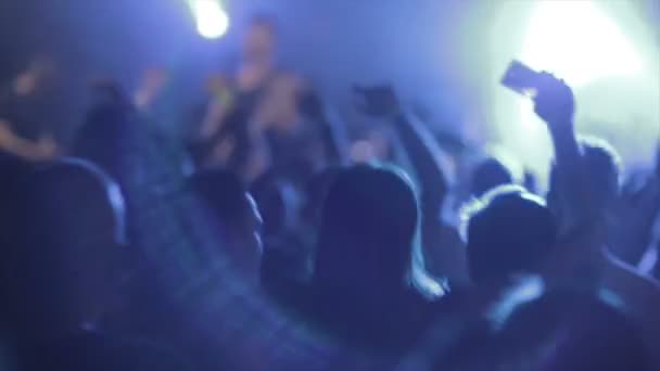 footage of a crowd partying at a dj party - Footage, Video