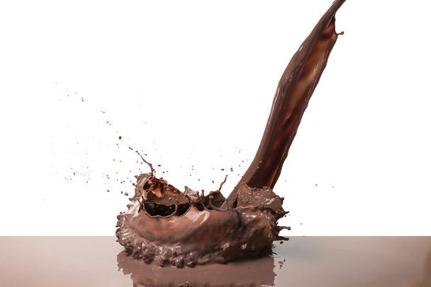 gorąca czekolada splash - Zdjęcie, obraz