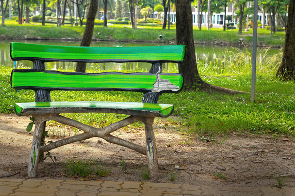 Bench in the park - Photo, Image