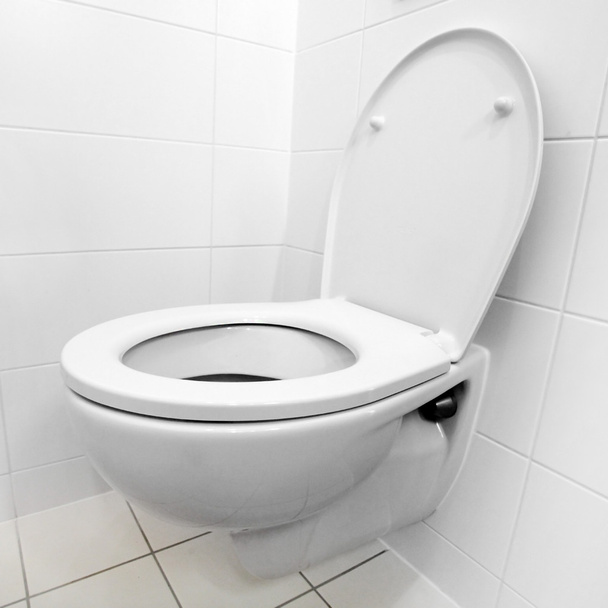 WC-pot in een moderne badkamer. - Foto, afbeelding
