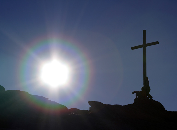 Soleil et croix
 - Photo, image