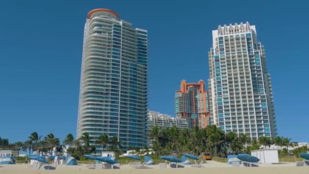 Miami Beach in Florida con appartamenti di lusso
 - Filmati, video