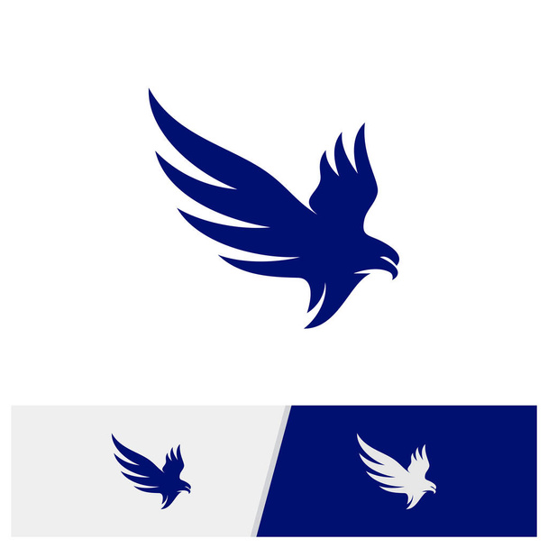 Σχεδιασμός λογότυπου Eagle. Απλό πρότυπο λογότυπο Eagle. Σύμβολο εικονιδίου. Εικονογράφηση διανύσματος - Διάνυσμα, εικόνα